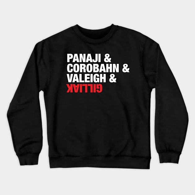 PANAJI, COROBAHN, VALEIGH & GILLIAK Crewneck Sweatshirt by KARMADESIGNER T-SHIRT SHOP